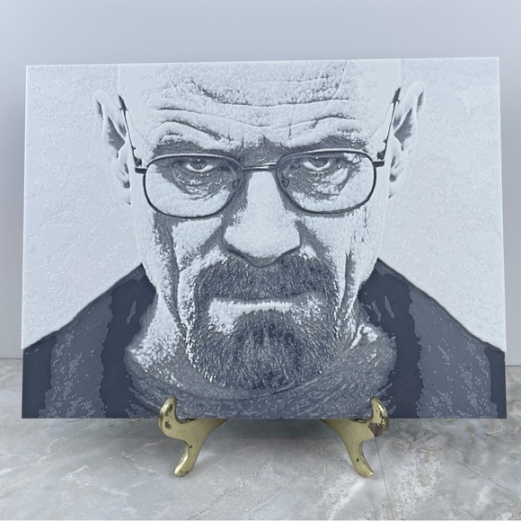 Walter White Heisenberg Wall Art, Breaking Bad, Wall Art - Picture 9 of 10